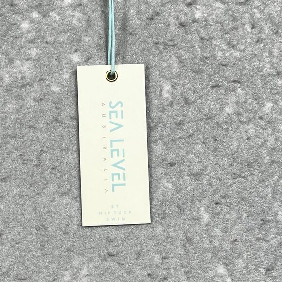 Sea Level Swim Bikini Top Womens Size 14 Blue Swimsuit Nylon Blended NWT - Picture 3 of 13